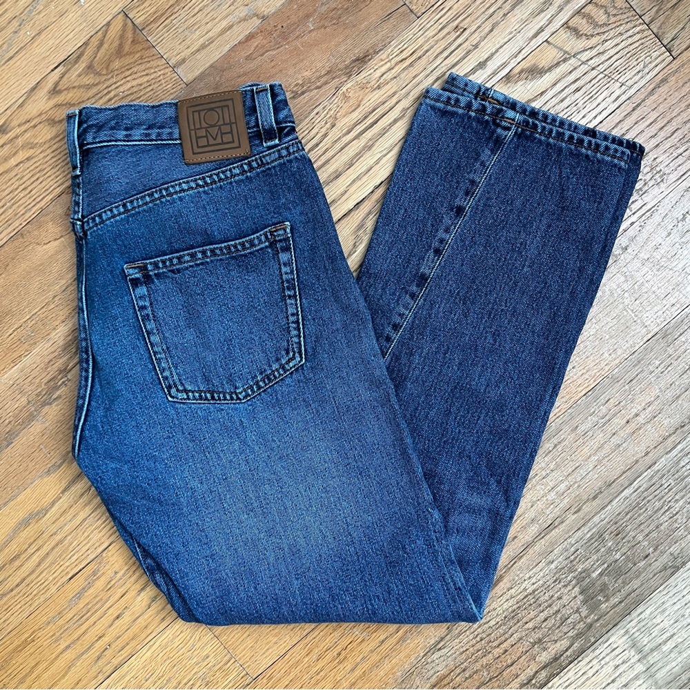 ☆ toteme twisted seam jeans
